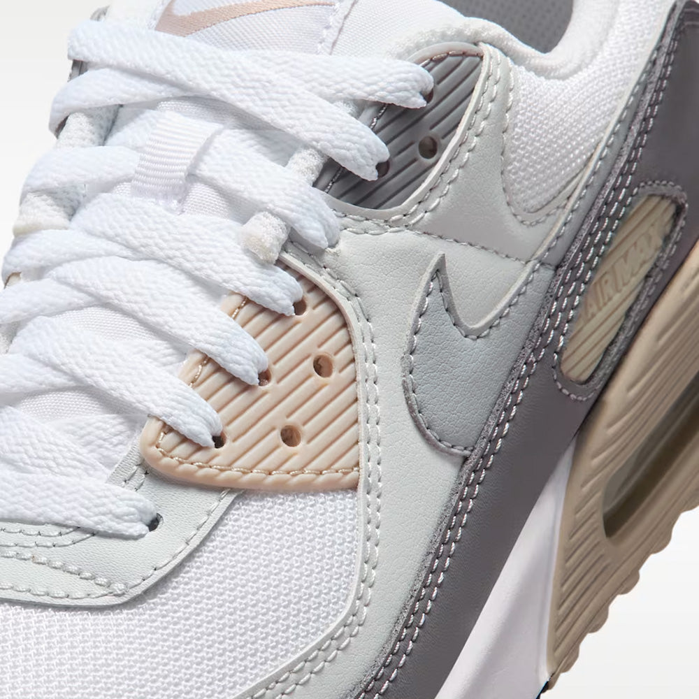 ナイキ エア マックス 90 NIKE AIR MAX 90 クリーム2/ペンシルポイント/オフホワイト/ウルフグレー レディース スニーカー IM4613-201