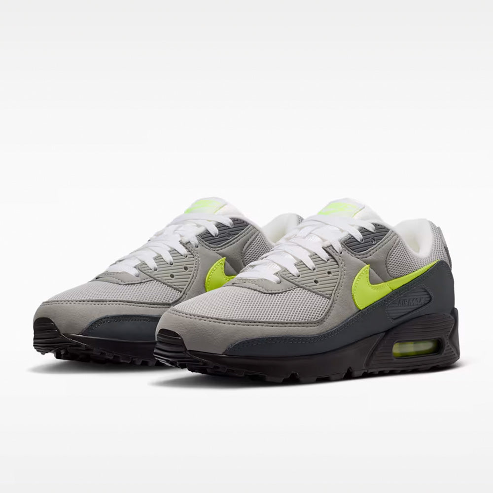 ナイキ エア マックス 90 NIKE AIR MAX 90 ブラック/アンスラサイト/ライトチャコール/ネオンイエロー メンズ スニーカー IQ0289-010