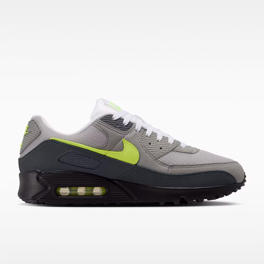 ナイキ エア マックス 90 NIKE AIR MAX 90 ブラック/アンスラサイト/ライトチャコール/ネオンイエロー メンズ スニーカー IQ0289-010