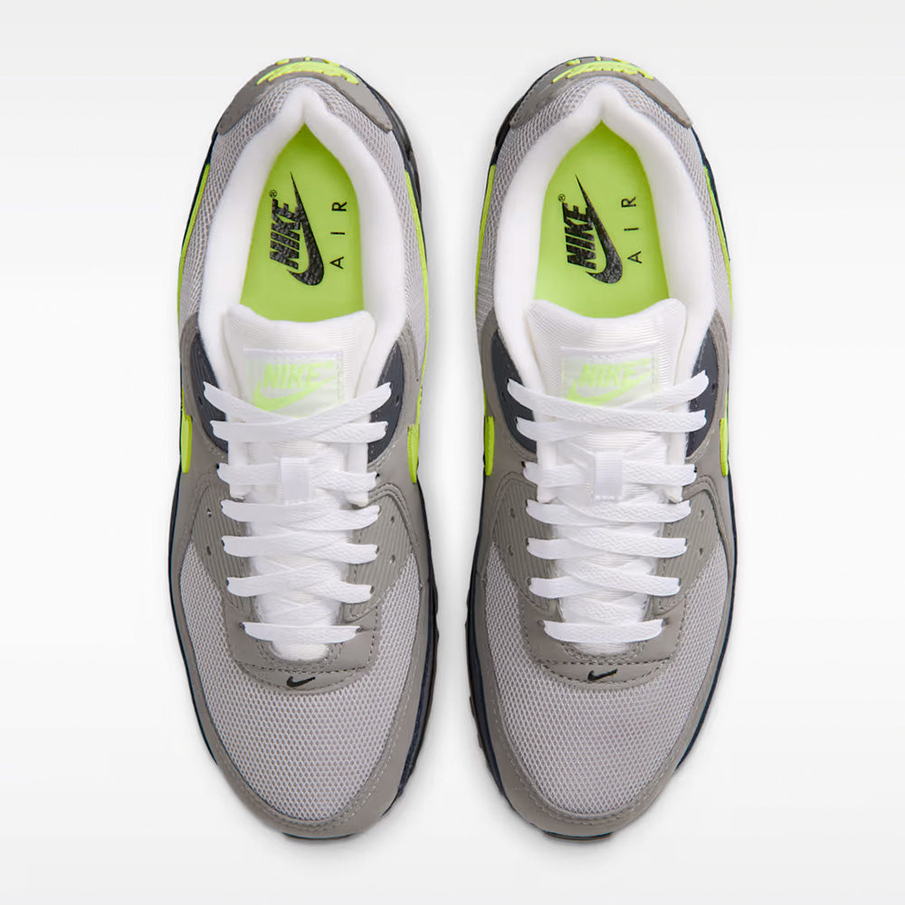 ナイキ エア マックス 90 NIKE AIR MAX 90 ブラック/アンスラサイト/ライトチャコール/ネオンイエロー メンズ スニーカー IQ0289-010