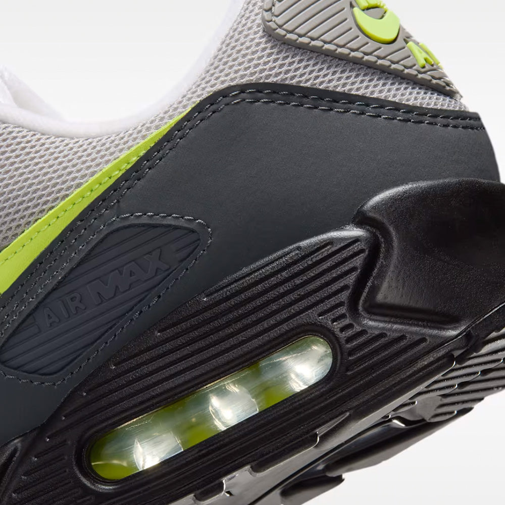 ナイキ エア マックス 90 NIKE AIR MAX 90 ブラック/アンスラサイト/ライトチャコール/ネオンイエロー メンズ スニーカー IQ0289-010