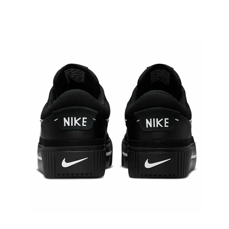 ナイキ コート レガシー リフト LE NIKE COURT LEGACY LIFT LE ブラック/ホワイト レディース スニーカー IR1388-001