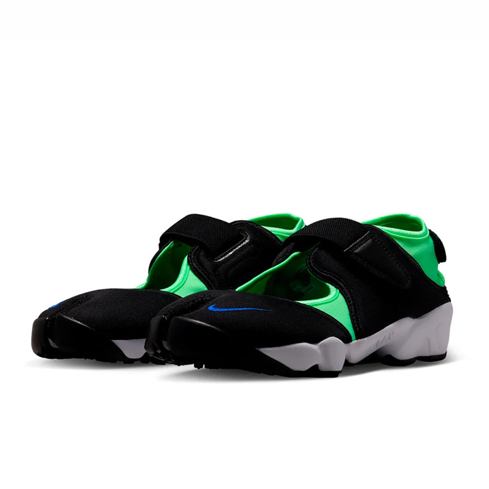 ナイキ エアリフト ネオ NIKE AIR RIFT NEO ブラック / オールド ロイヤル-イリュージョン グリーン レディース スニーカー IV6058-001