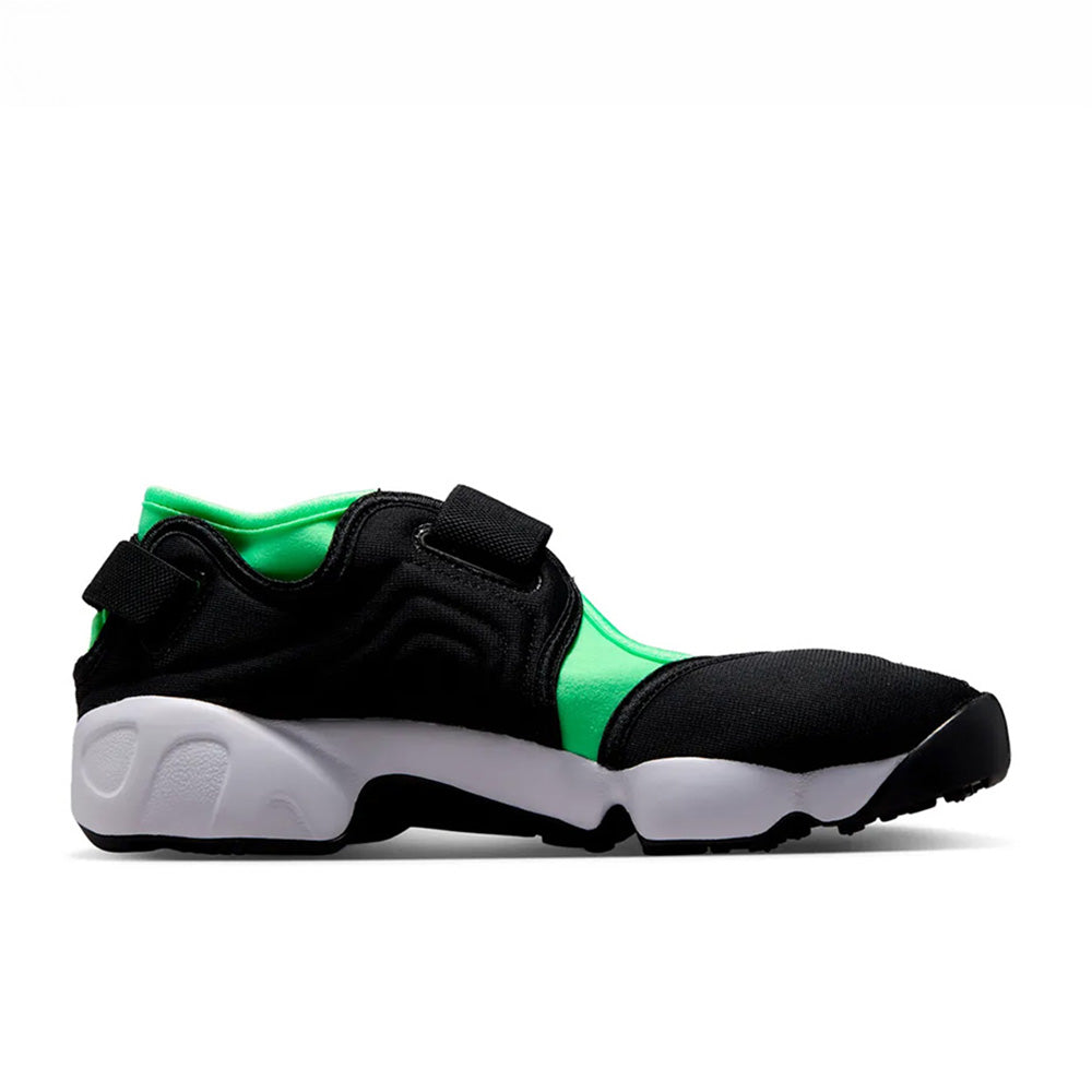 ナイキ エアリフト ネオ NIKE AIR RIFT NEO ブラック / オールド ロイヤル-イリュージョン グリーン レディース スニーカー IV6058-001