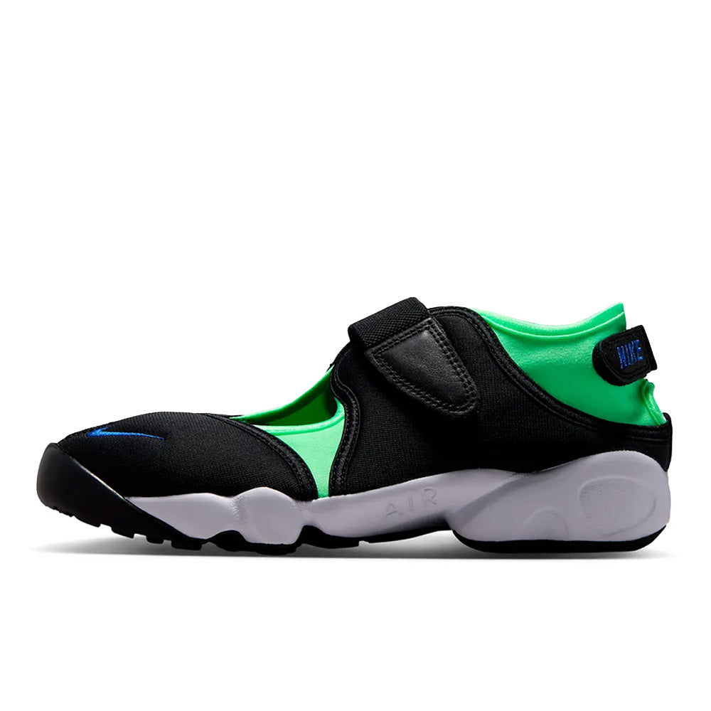 ナイキ エアリフト ネオ NIKE AIR RIFT NEO ブラック / オールド ロイヤル-イリュージョン グリーン レディース スニーカー IV6058-001
