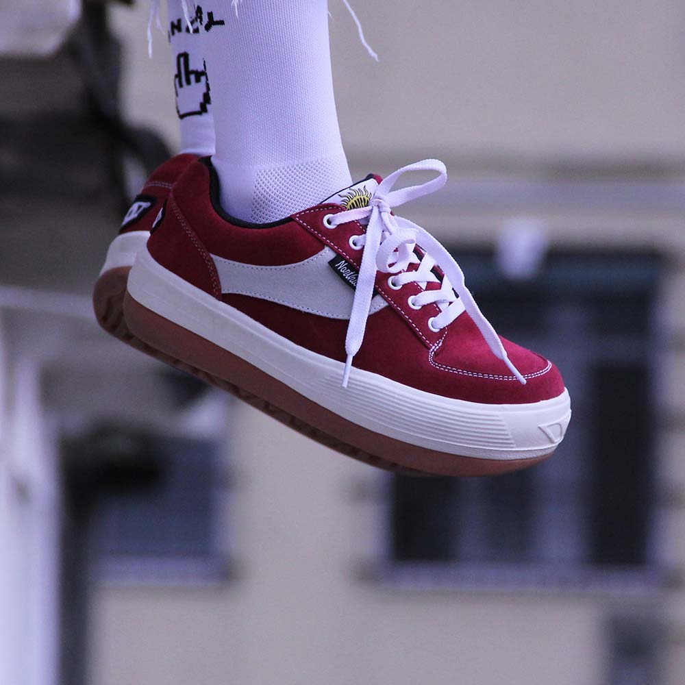 ノースウェーブ エスプレッソ スエード Northwave ESPRESSO SUEDE Red / White メンズ レディース スニーカー NW-001-REW