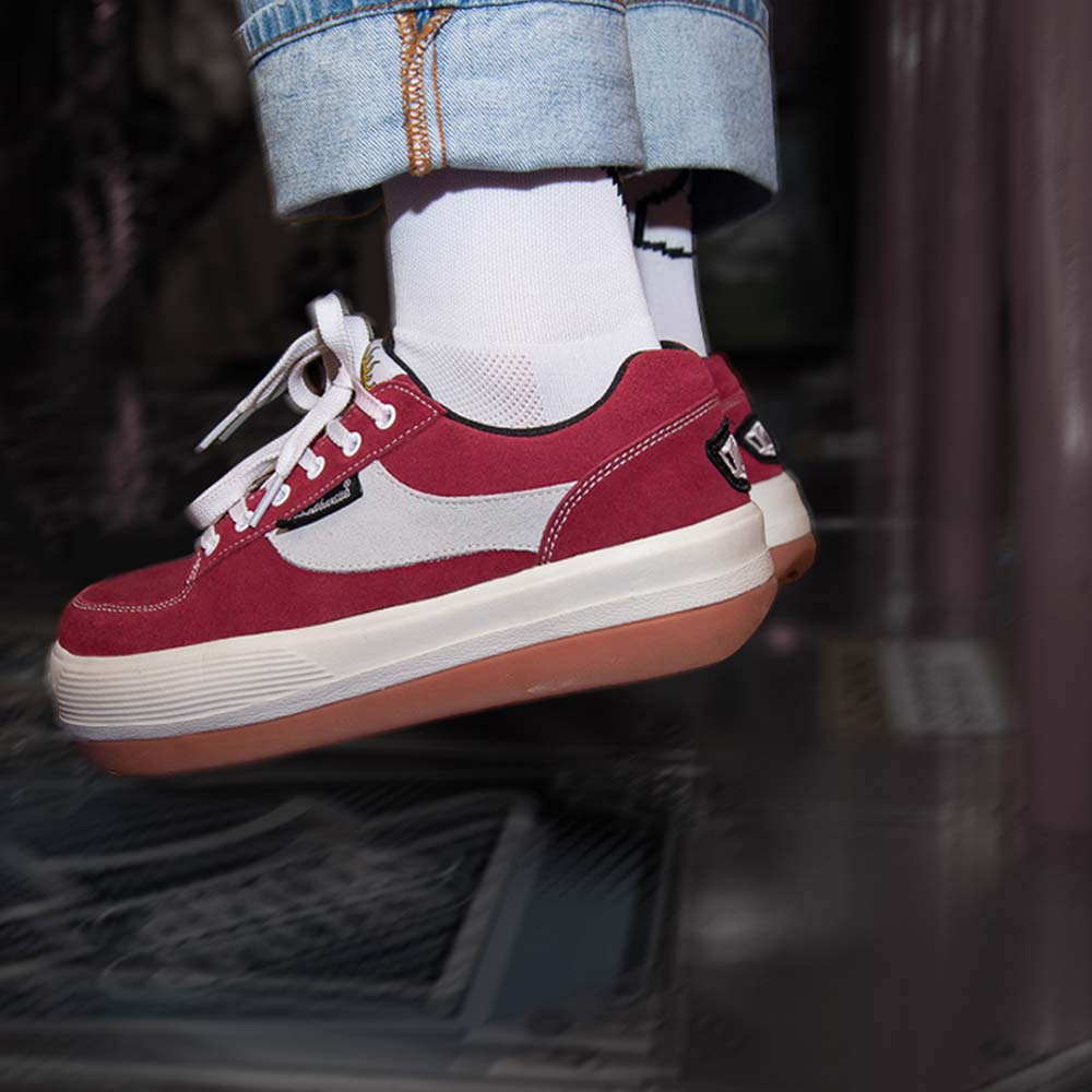 ノースウェーブ エスプレッソ スエード Northwave ESPRESSO SUEDE Red / White メンズ レディース スニーカー NW-001-REW