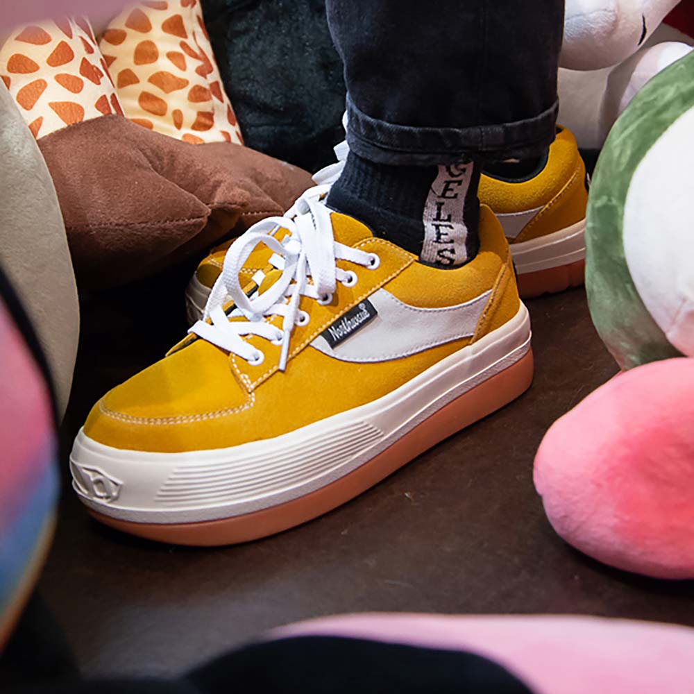 ノースウェーブ エスプレッソ スエード Northwave ESPRESSO SUEDE Yellow / White メンズ レディース スニーカー NW-001-YEW