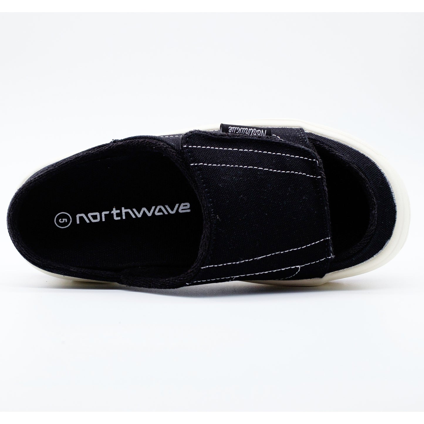 ノースウェーブ エスプレッソ スリッパ Northwave ESPRESSO SLIPPERS ブラック/ホワイト メンズ レディース スニーカー NW005-BLW
