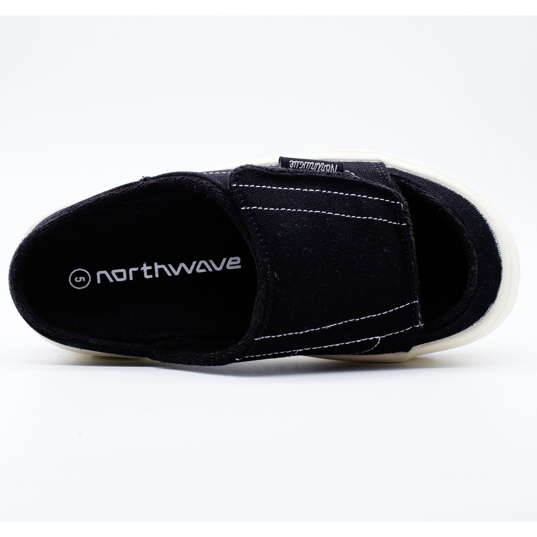 ノースウェーブ エスプレッソ スリッパ Northwave ESPRESSO SLIPPERS ブラック/ホワイト メンズ レディース スニーカー NW005-BLW