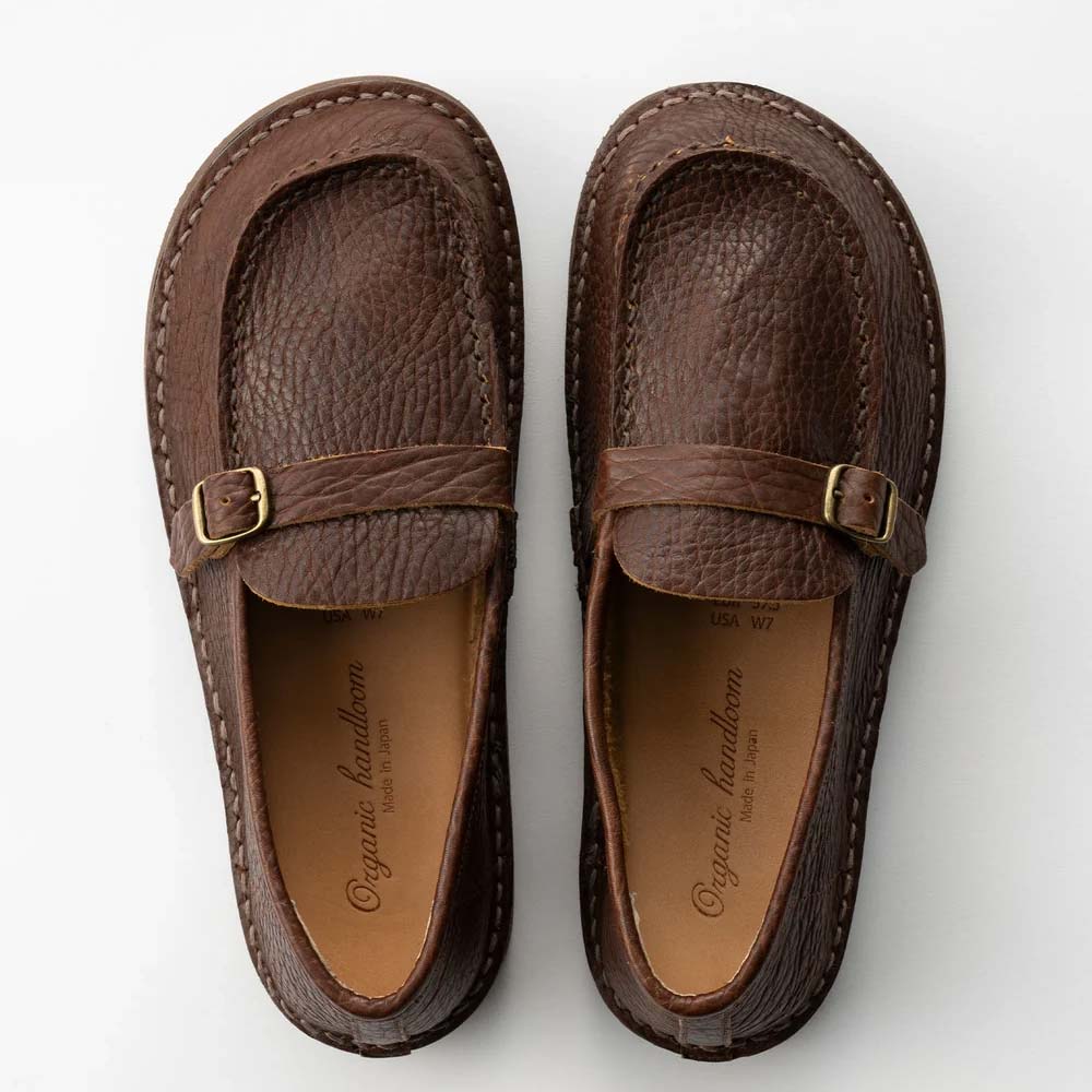 オーガニックハンドルーム セーブル Organic handloom SEVRES Brown Shrink レディース シューズ OH011492