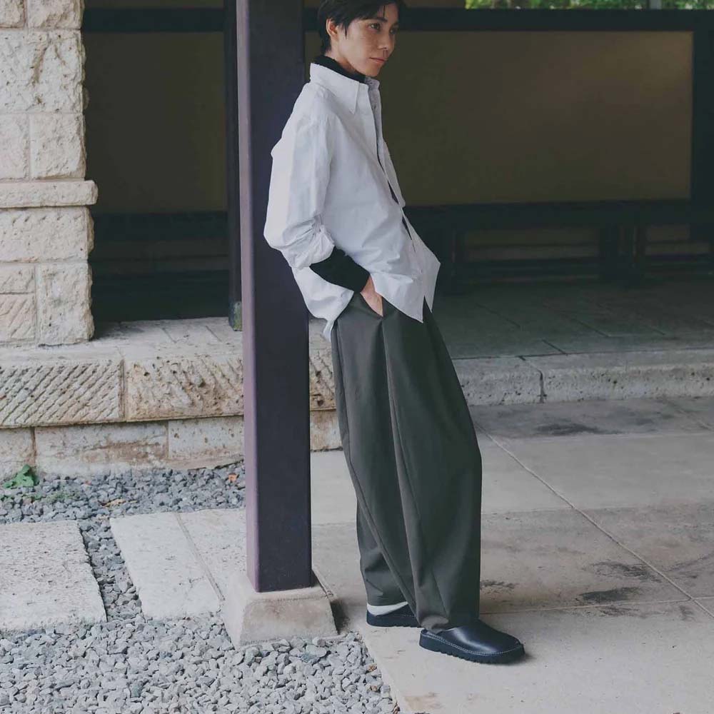 オーガニックハンドルーム デルフト Organic handloom DELFT Black メンズ レディース サンダル OH025009