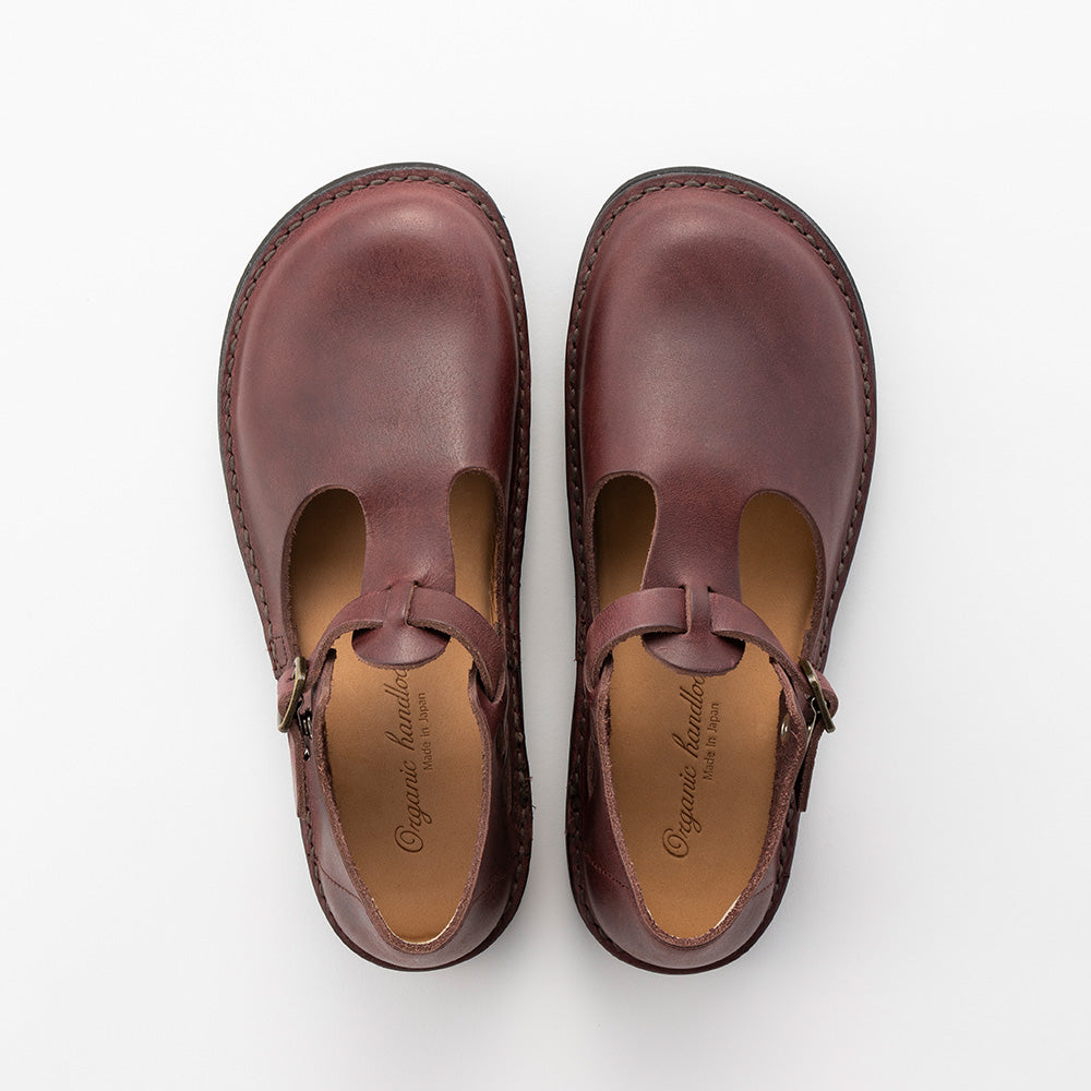 オーガニックハンドルーム グナー Organic handloom GUNA Burgundy レディース サンダル OH003189