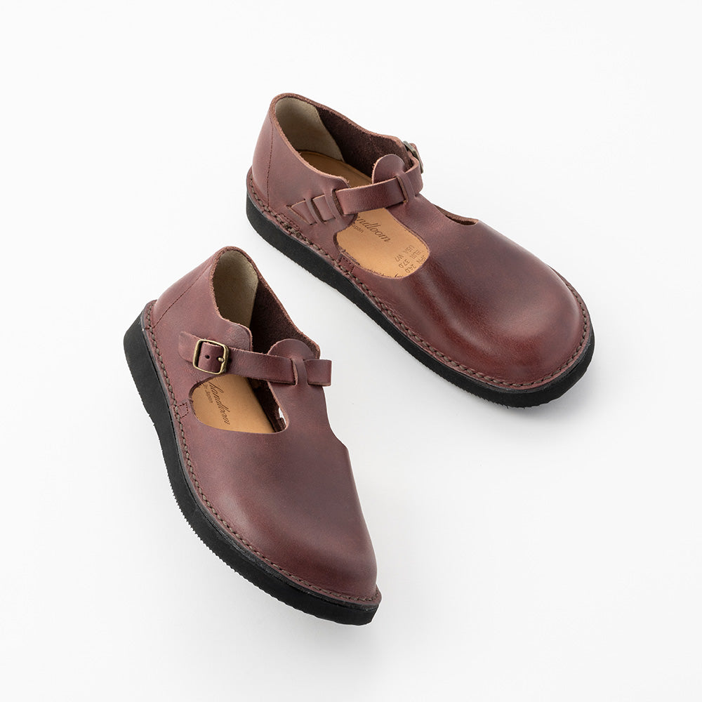 オーガニックハンドルーム グナー Organic handloom GUNA Burgundy レディース サンダル OH003189