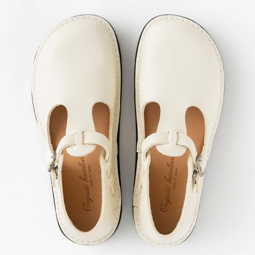 オーガニックハンドルーム グナー プラットフォーム Organic handloom GUNA PLATFORM Off White レディース シューズ OH024010