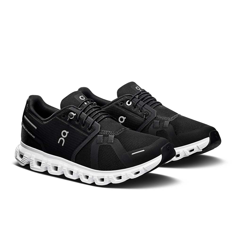 オン ウィメンズ クラウド 6 On シューズ Cloud 6 W Black | White レディース スニーカー 3WF10060299