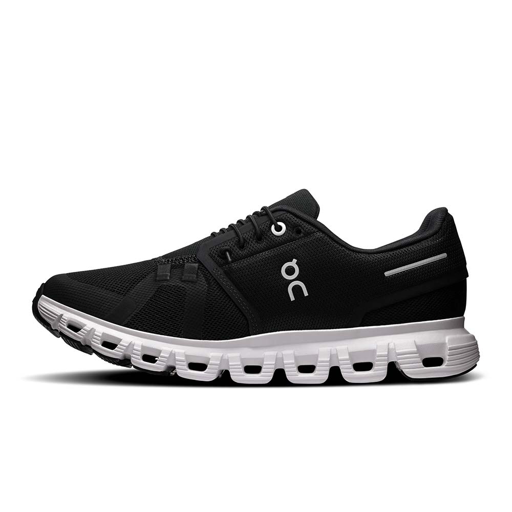 オン ウィメンズ クラウド 6 On シューズ Cloud 6 W Black | White レディース スニーカー 3WF10060299