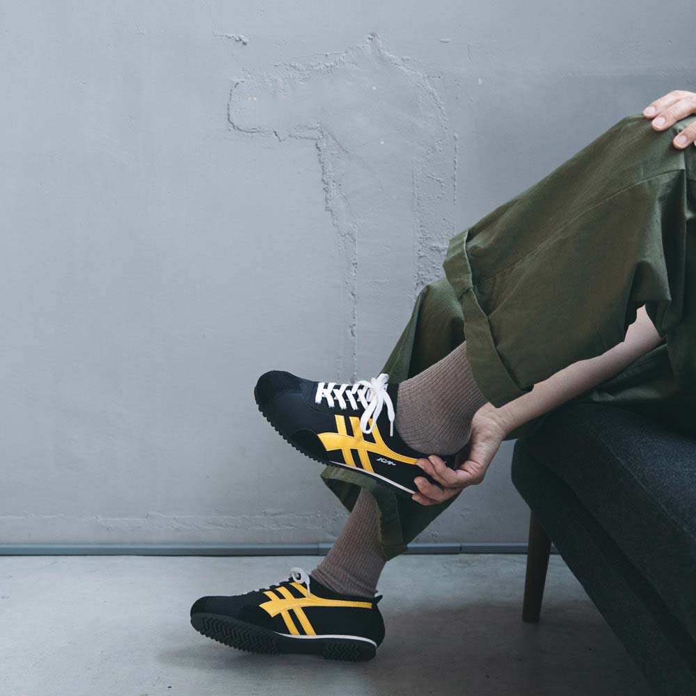 パンサー デラ PANTHER DERA BLACK/YELLOW メンズ レディース スニーカー PTJ-0027-BKYL