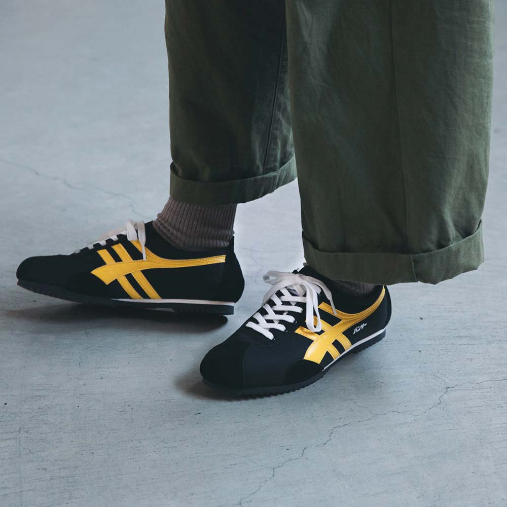 パンサー デラ PANTHER DERA BLACK/YELLOW メンズ レディース スニーカー PTJ-0027-BKYL