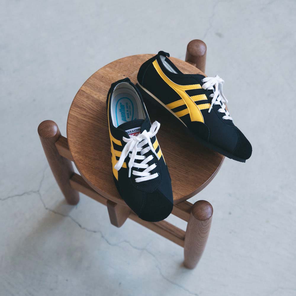 パンサー デラ PANTHER DERA BLACK/YELLOW メンズ レディース スニーカー PTJ-0027-BKYL