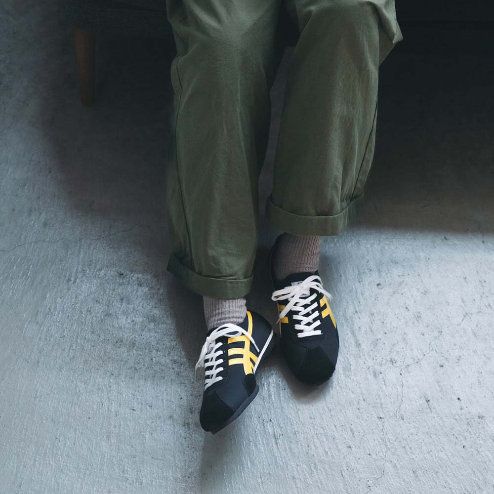 パンサー デラ PANTHER DERA BLACK/YELLOW メンズ レディース スニーカー PTJ-0027-BKYL