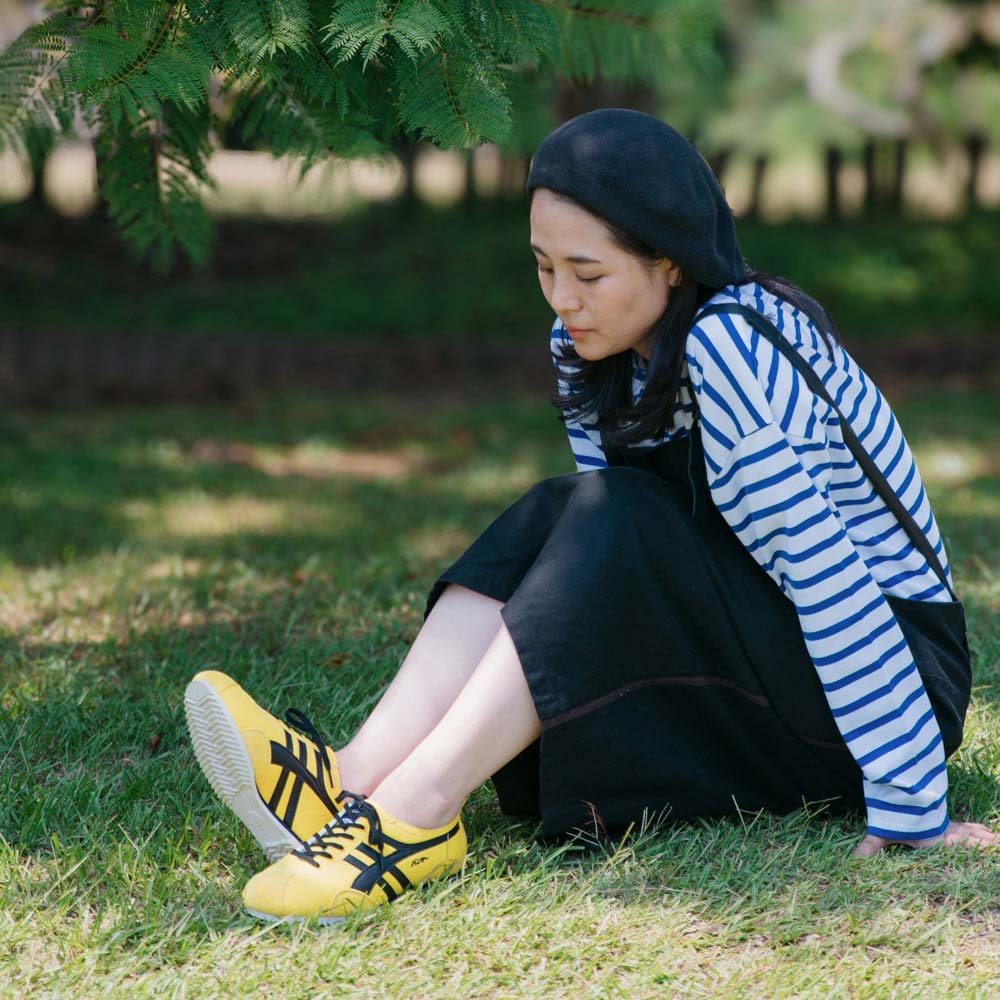 パンサー デラ PANTHER DERA YELLOW/BLACK メンズ レディース スニーカー PTJ-0027-YLBK