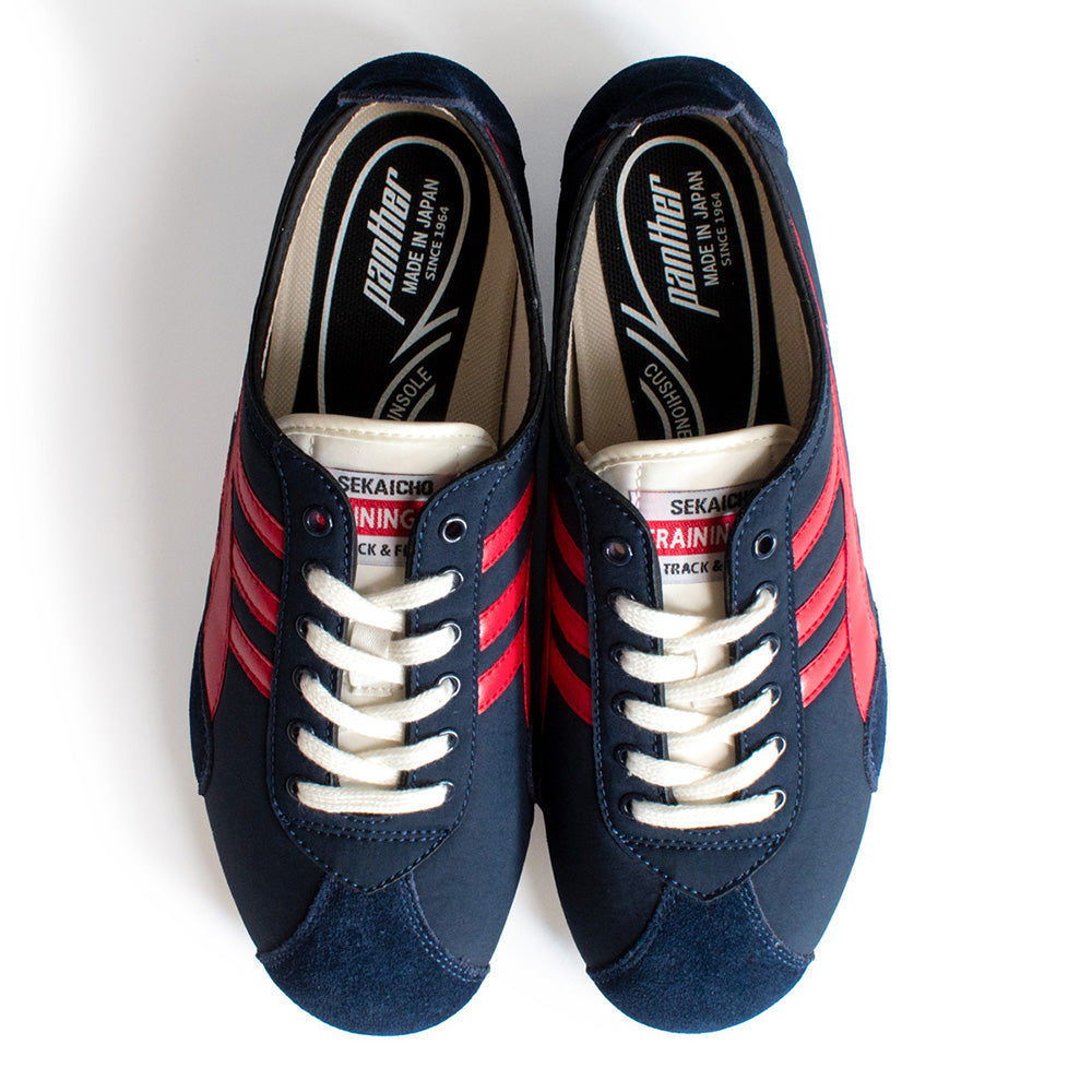 パンサー デラ PANTHER DERA NAVY/RED メンズ レディース スニーカー PTJ-0027-NAVY/RED