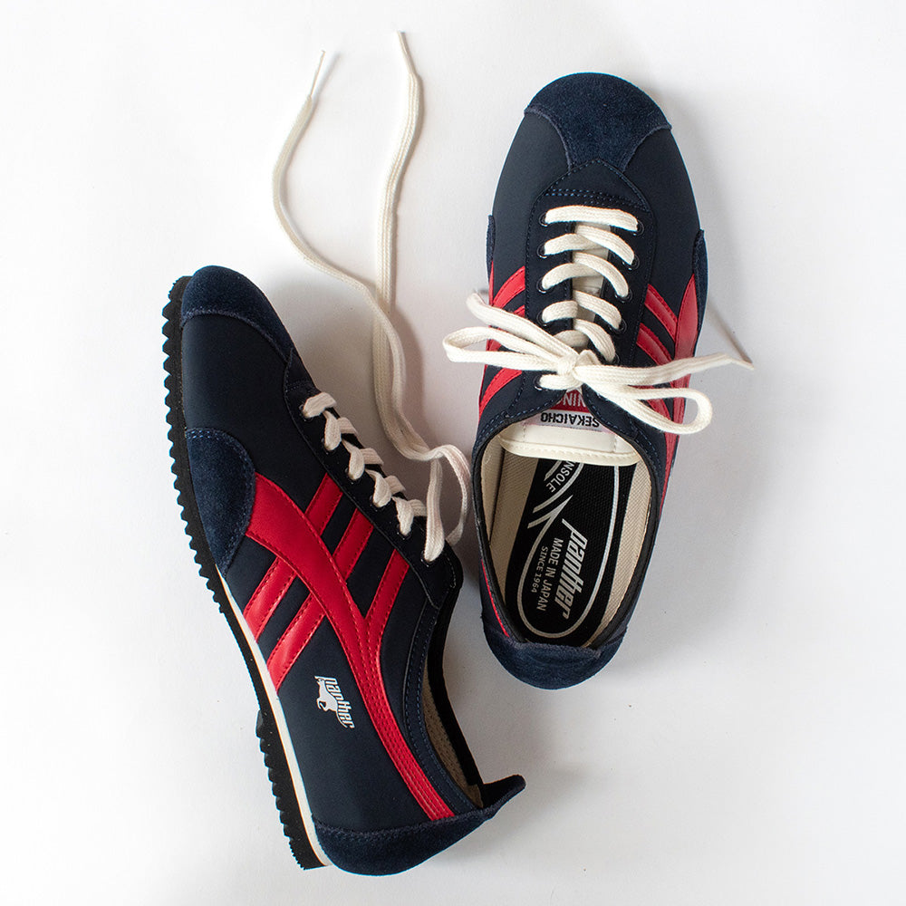 パンサー デラ PANTHER DERA NAVY/RED メンズ レディース スニーカー PTJ-0027-NAVY/RED