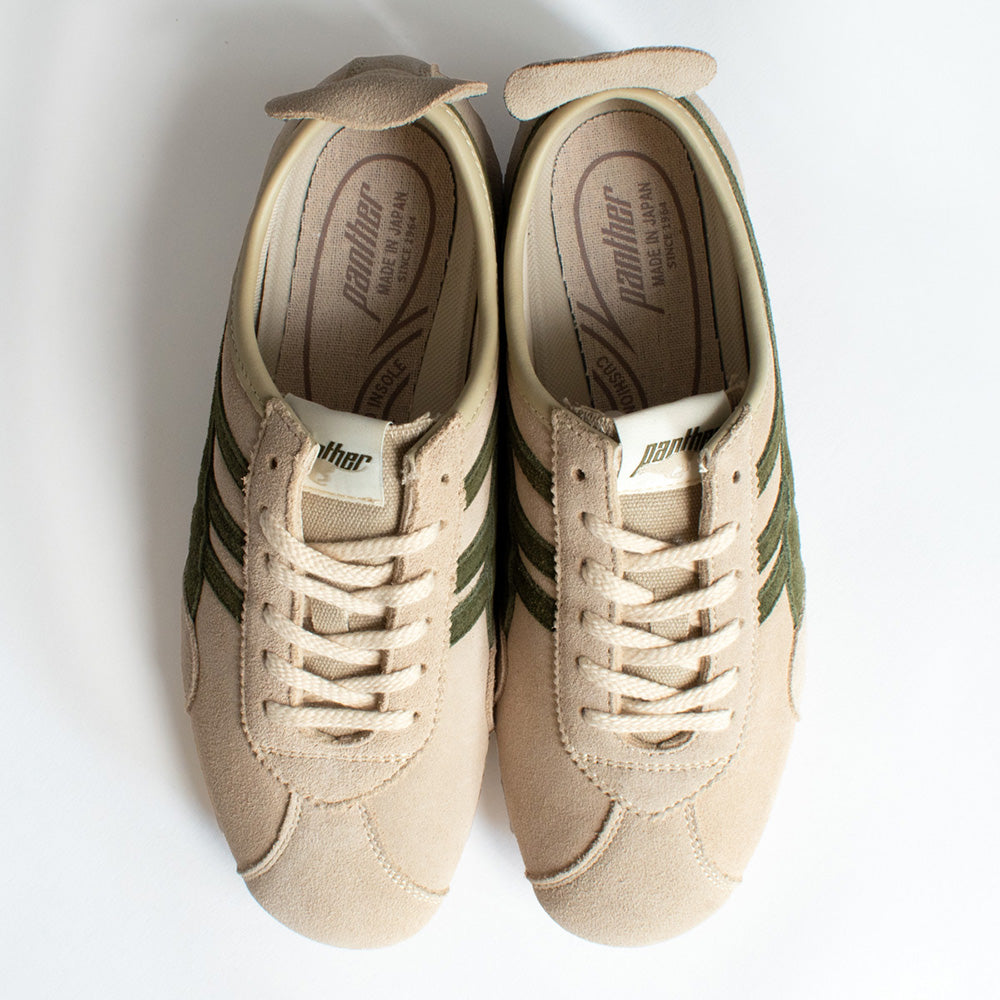 パンサー ジーティー デラックス PANTHER GT DELUXE BEIGE/MOSSGREEN メンズ レディース スニーカー PTJ-0028-BEIGE/MOSSGREEN