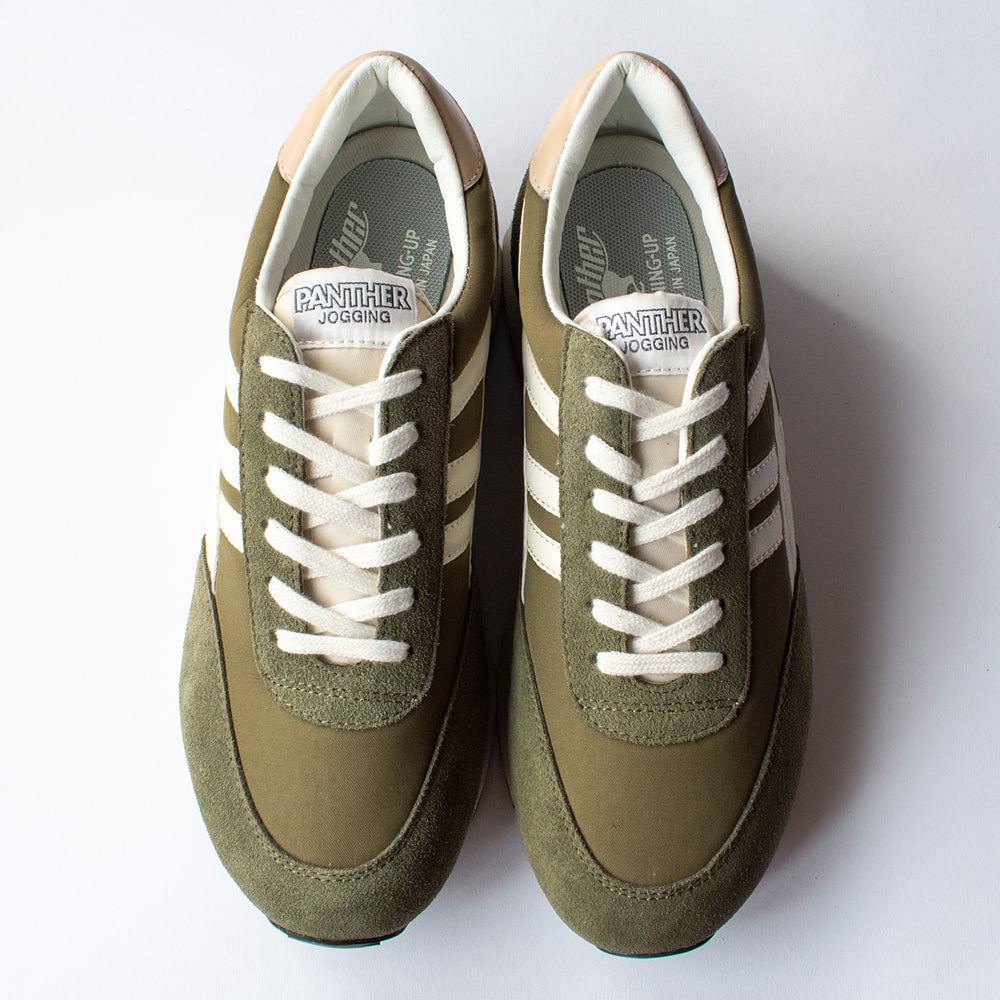 パンサー ジョギング PANTHER JOGGING OLIVE レディース メンズ スニーカー PTJ-0029-OLIVE