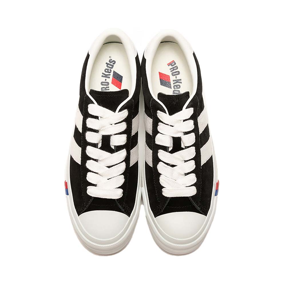 プロケッズ ロイヤルプラス スエード ロー PRO-Keds ROYAL PLUS SUEDE LO ブラック メンズ レディース スニーカー PN1021BK