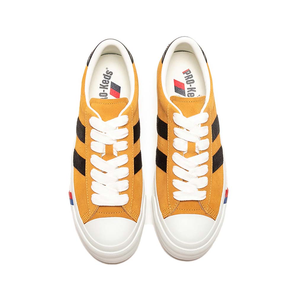プロケッズ ロイヤルプラス スエード ロー PRO-Keds ROYAL PLUS SUEDE LO マスタード メンズ レディース スニーカー PN1021MU