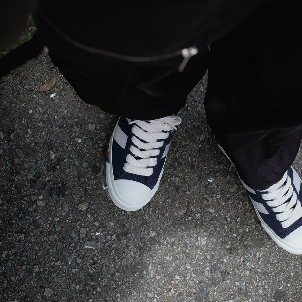 プロケッズ ロイヤルプラス スエード ロー PRO-Keds ROYAL PLUS SUEDE LO ネイビー メンズ レディース スニーカー PN1021NV