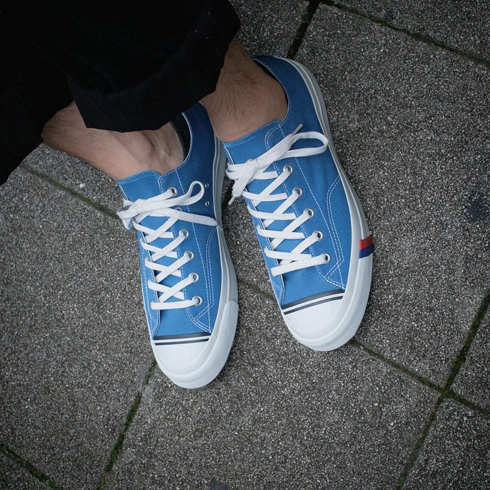 プロケッズ ロイヤルアメリカ ロー PRO-Keds ROYAL AMERICA LO ブルー メンズ スニーカー PN1321BL