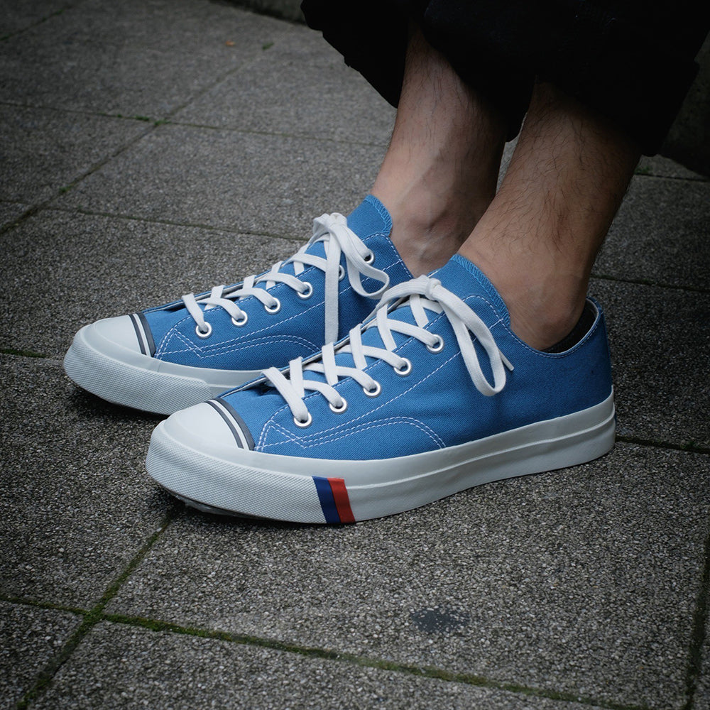 プロケッズ ロイヤルアメリカ ロー PRO-Keds ROYAL AMERICA LO ブルー メンズ スニーカー PN1321BL