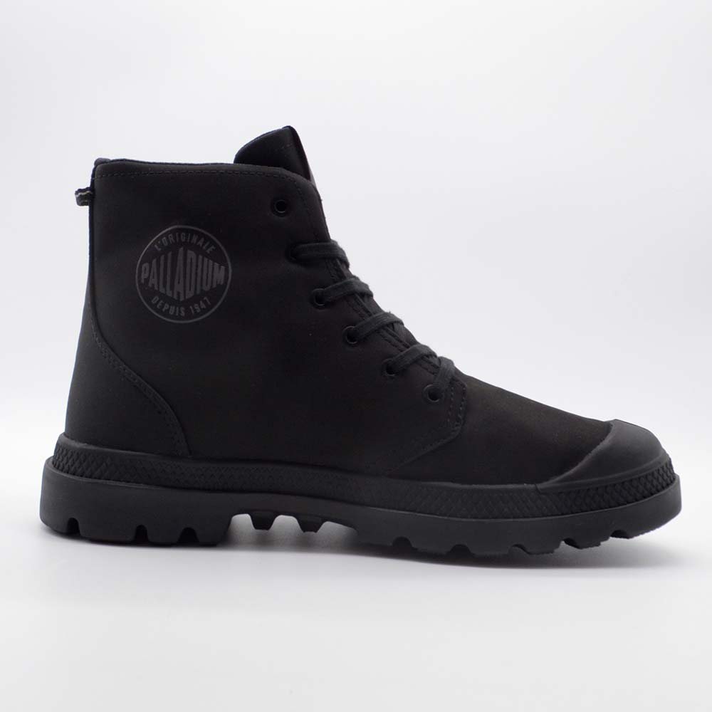 パラディウム パンパハイ シーカー 2 ライト ウォータープルーフ PALLADIUM PAMPA HI SEEKER2 LT+WP+ ALL BLACK メンズ レディース スニーカー 防水シューズ 74406-010