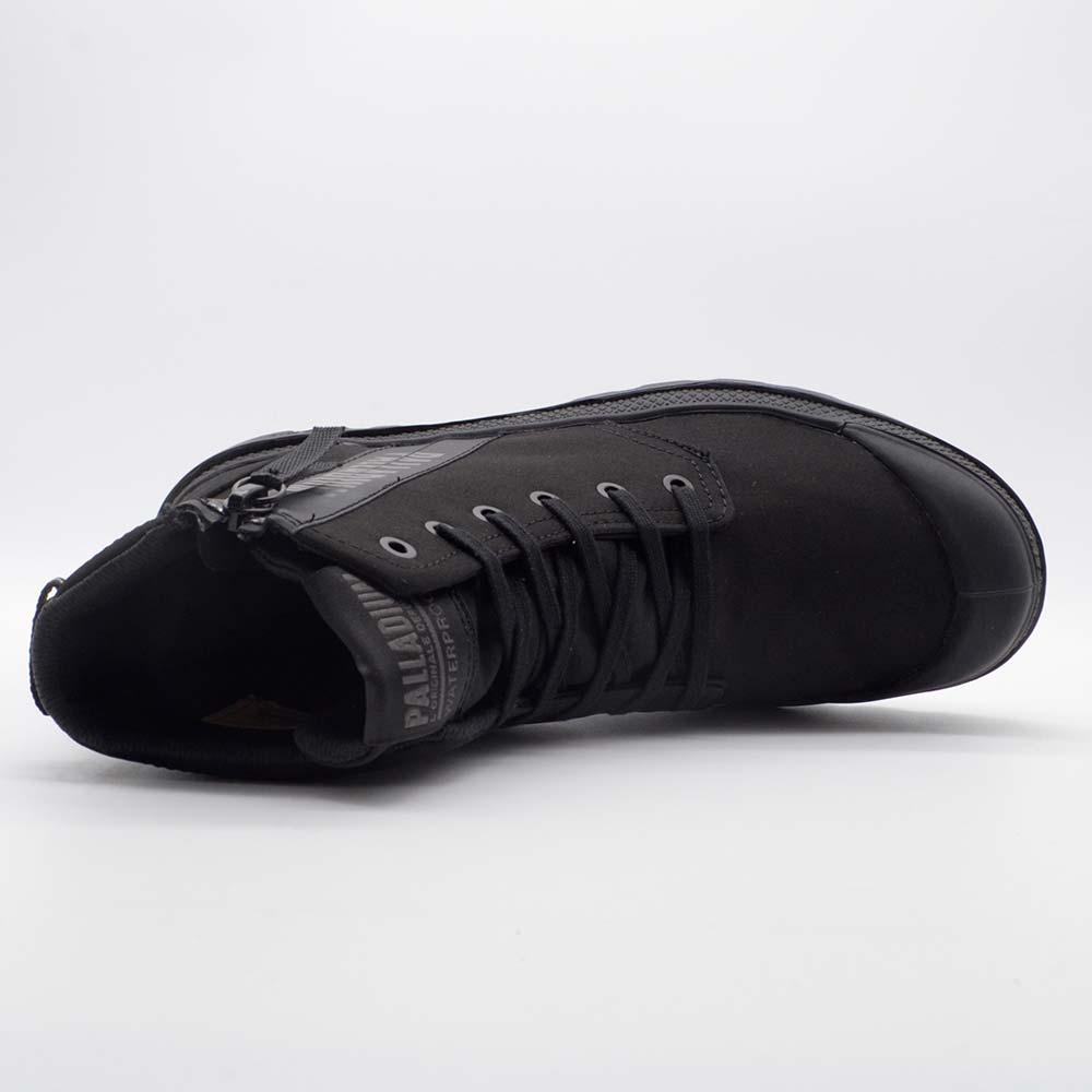 パラディウム パンパハイ シーカー 2 ライト ウォータープルーフ PALLADIUM PAMPA HI SEEKER2 LT+WP+ ALL BLACK メンズ レディース スニーカー 防水シューズ 74406-010