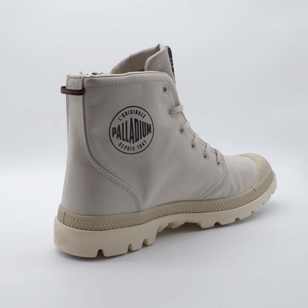 パラディウム パンパハイ シーカー2 ライト プラス ウォータープルーフ プラス PALLADIUM PAMPA HI SEEKER2 LT+WP+ NATURAL GREY メンズ レディース レイン スニーカー 防水シューズ 74406-096