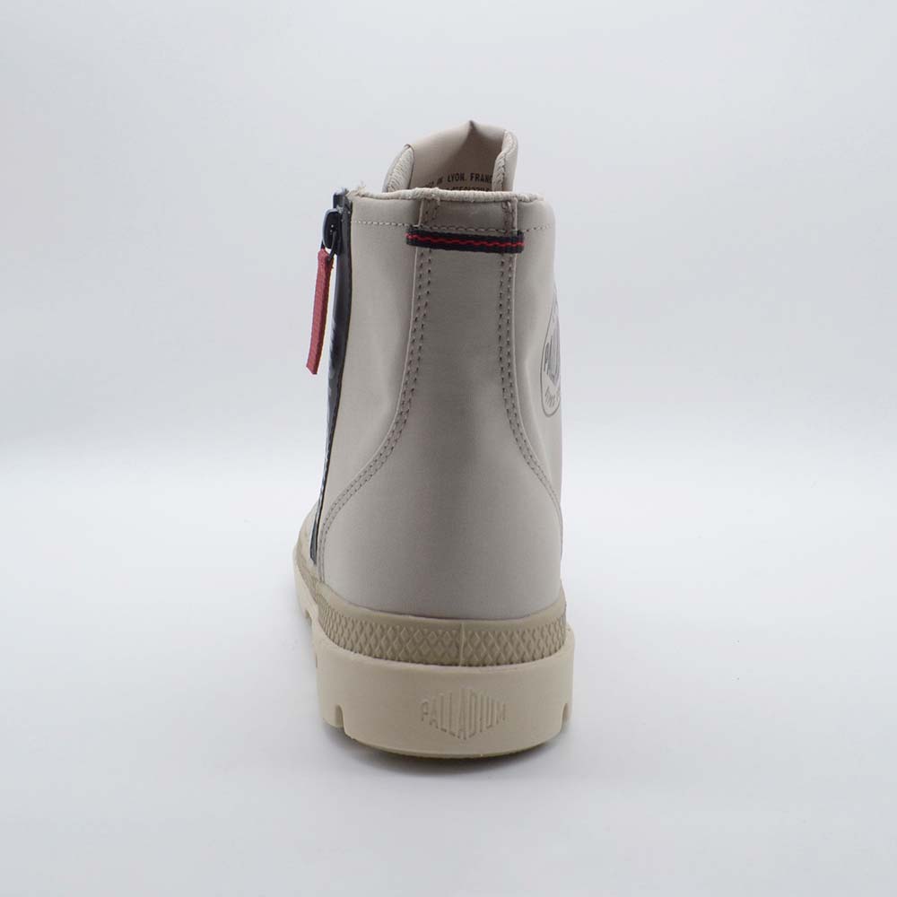 パラディウム パンパハイ シーカー2 ライト プラス ウォータープルーフ プラス PALLADIUM PAMPA HI SEEKER2 LT+WP+ NATURAL GREY メンズ レディース レイン スニーカー 防水シューズ 74406-096