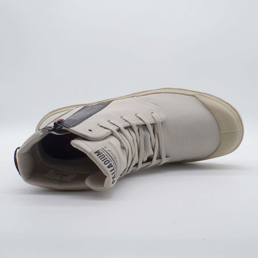 パラディウム パンパハイ シーカー2 ライト プラス ウォータープルーフ プラス PALLADIUM PAMPA HI SEEKER2 LT+WP+ NATURAL GREY メンズ レディース レイン スニーカー 防水シューズ 74406-096