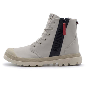 PALLADIUM PAMPA HI SEEKER2 LT+WP+ NATURAL GREY 74406-096