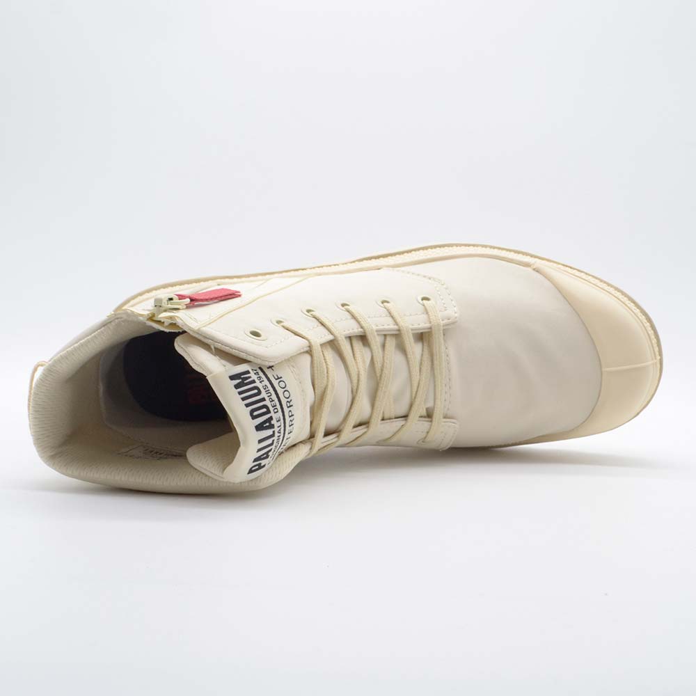 パラディウム パンパハイ シーカー 2 ライト ウォータープルーフ PALLADIUM PAMPA HI SEEKER2 LT+WP+ CREAM WHITE メンズ レディース スニーカー 防水シューズ 74406-180