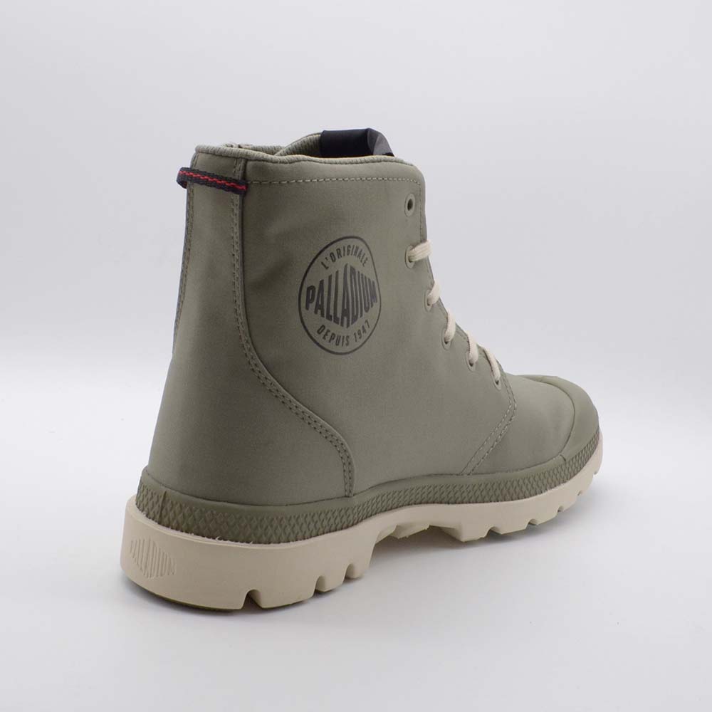 パラディウム パンパハイ シーカー 2 ライト ウォータープルーフ PALLADIUM PAMPA HI SEEKER2 LT+WP+ VETIVER/WHITE メンズ レディース レイン スニーカー 防水シューズ 74406-352