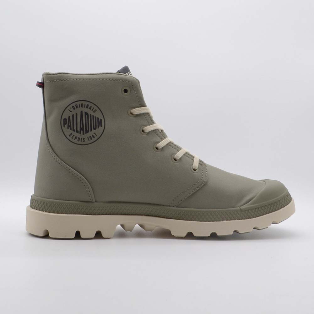 パラディウム パンパハイ シーカー 2 ライト ウォータープルーフ PALLADIUM PAMPA HI SEEKER2 LT+WP+ VETIVER/WHITE メンズ レディース レイン スニーカー 防水シューズ 74406-352