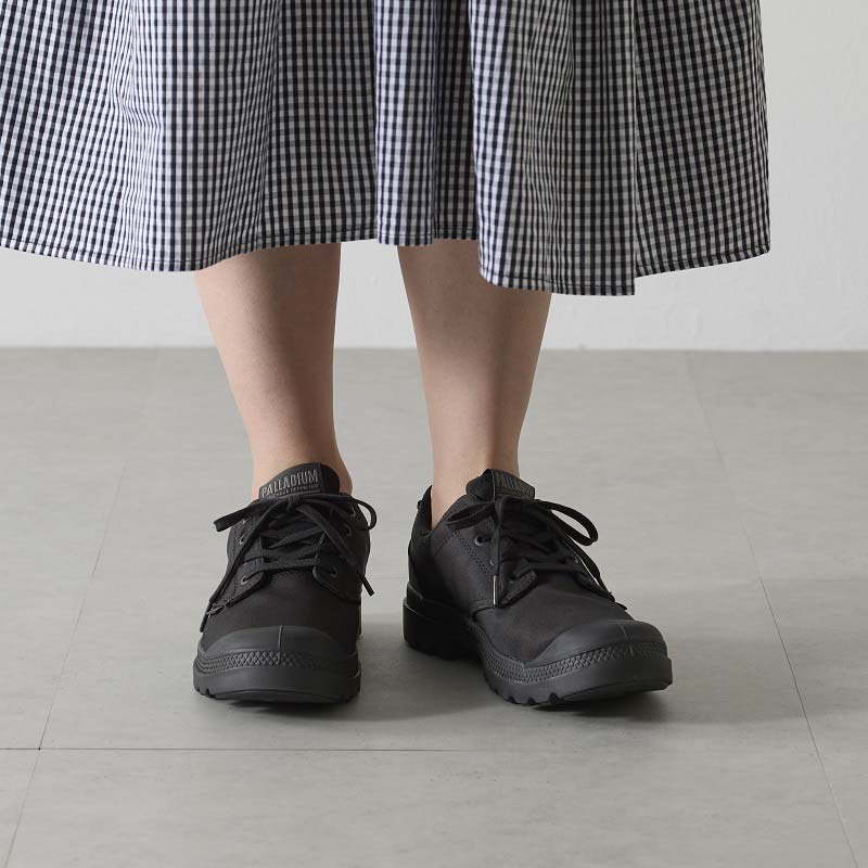 パラディウム パンパ ロー シーカー 2 LT+WP+ PALLADIUM PAMPA LO SEEKER2 LT+WP+ 防水シューズ メンズ レディース スニーカー BLACK/BLACK 74443-010