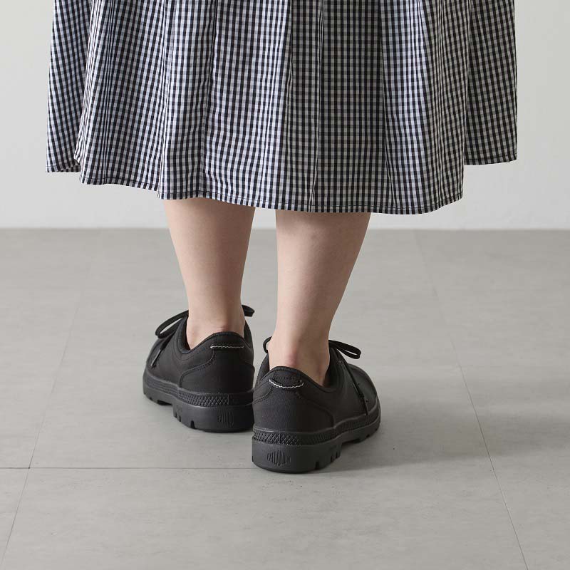 パラディウム パンパ ロー シーカー 2 LT+WP+ PALLADIUM PAMPA LO SEEKER2 LT+WP+ 防水シューズ メンズ レディース スニーカー BLACK/BLACK 74443-010