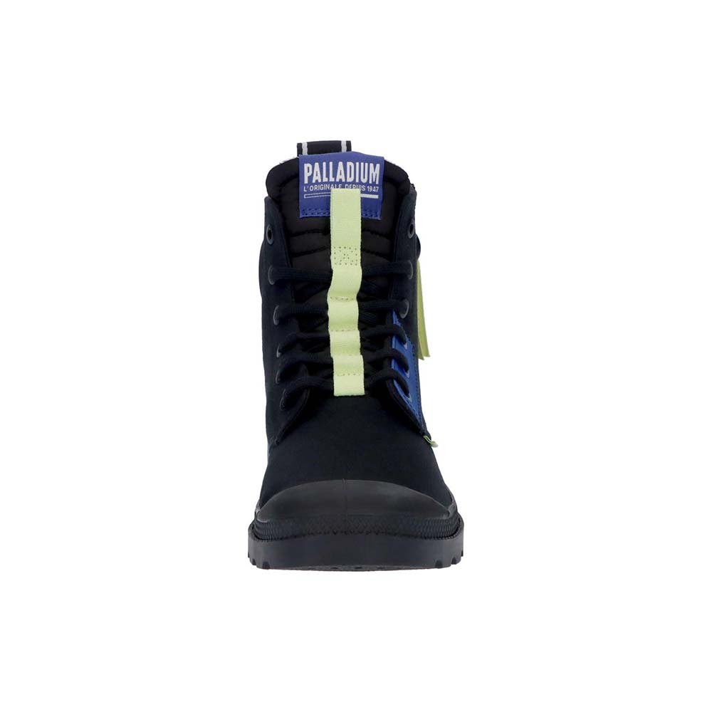 パラディウム PALLADIUM PAMPA HI OVERLAB 2 BLACK メンズ レディース スニーカー 74509-008