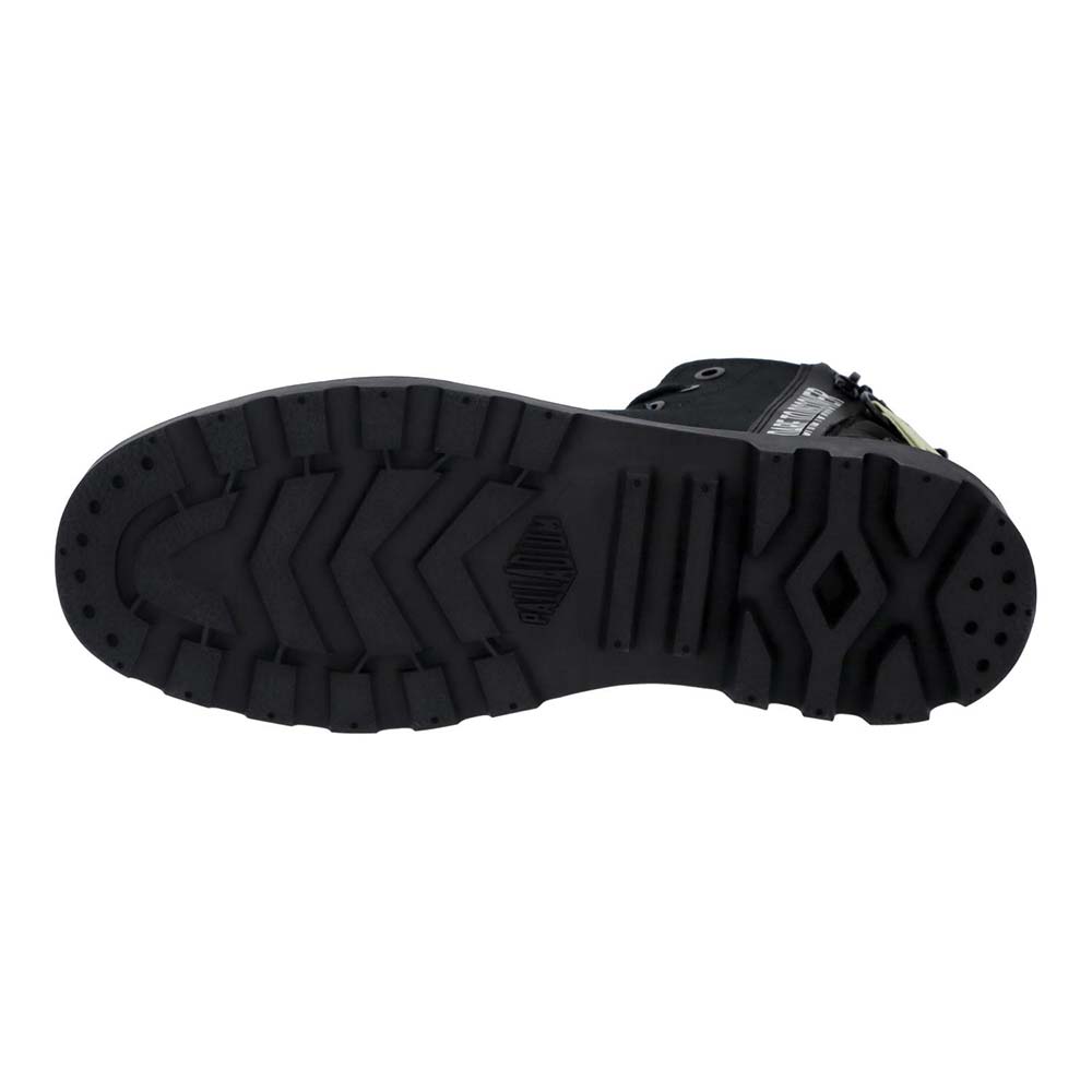 パラディウム PALLADIUM PAMPA HI OVERLAB 2 BLACK メンズ レディース スニーカー 74509-008