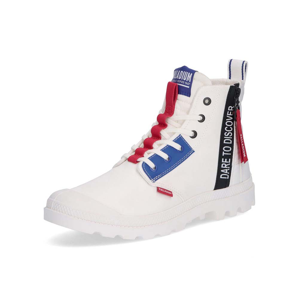 パラディウム PALLADIUM PAMPA HI OVERLAB 2 STAR WHITE メンズ レディース スニーカー 74509-116