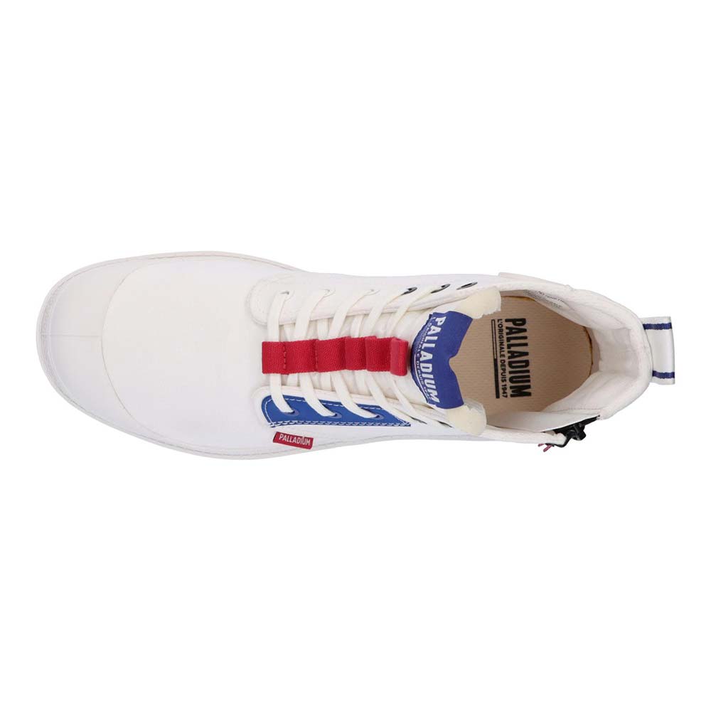 パラディウム PALLADIUM PAMPA HI OVERLAB 2 STAR WHITE メンズ レディース スニーカー 74509-116